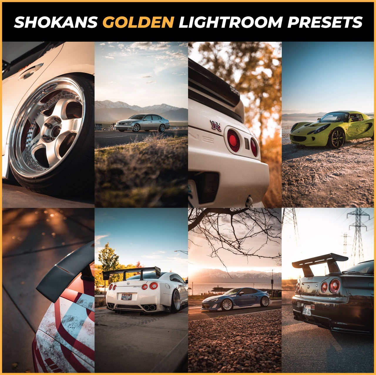 Shokans Golden Lightroom Presets