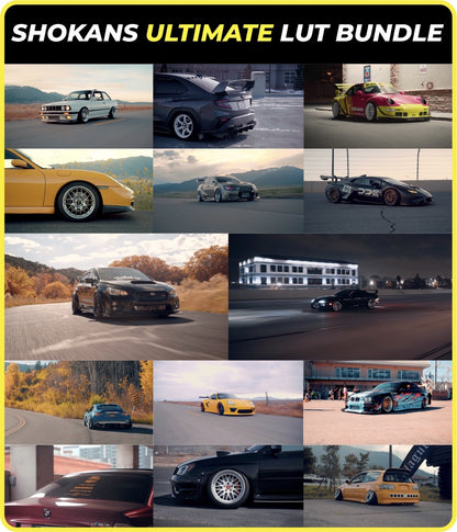 SHOKANS ULTIMATE LUT BUNDLE